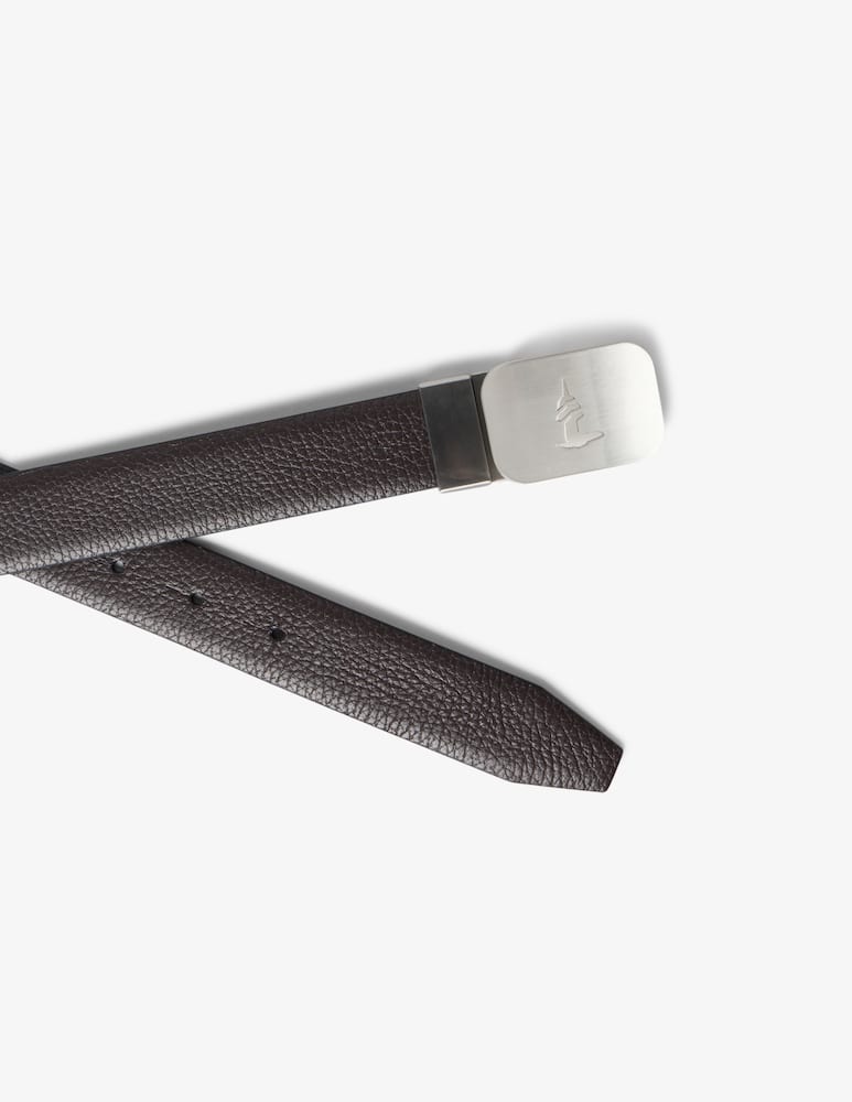 rinascente Trussardi Reversible levriero buckle belt