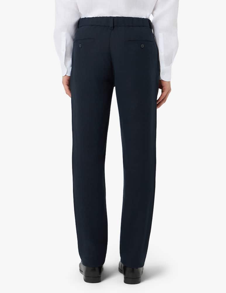 rinascente Trussardi Linen chino trousers