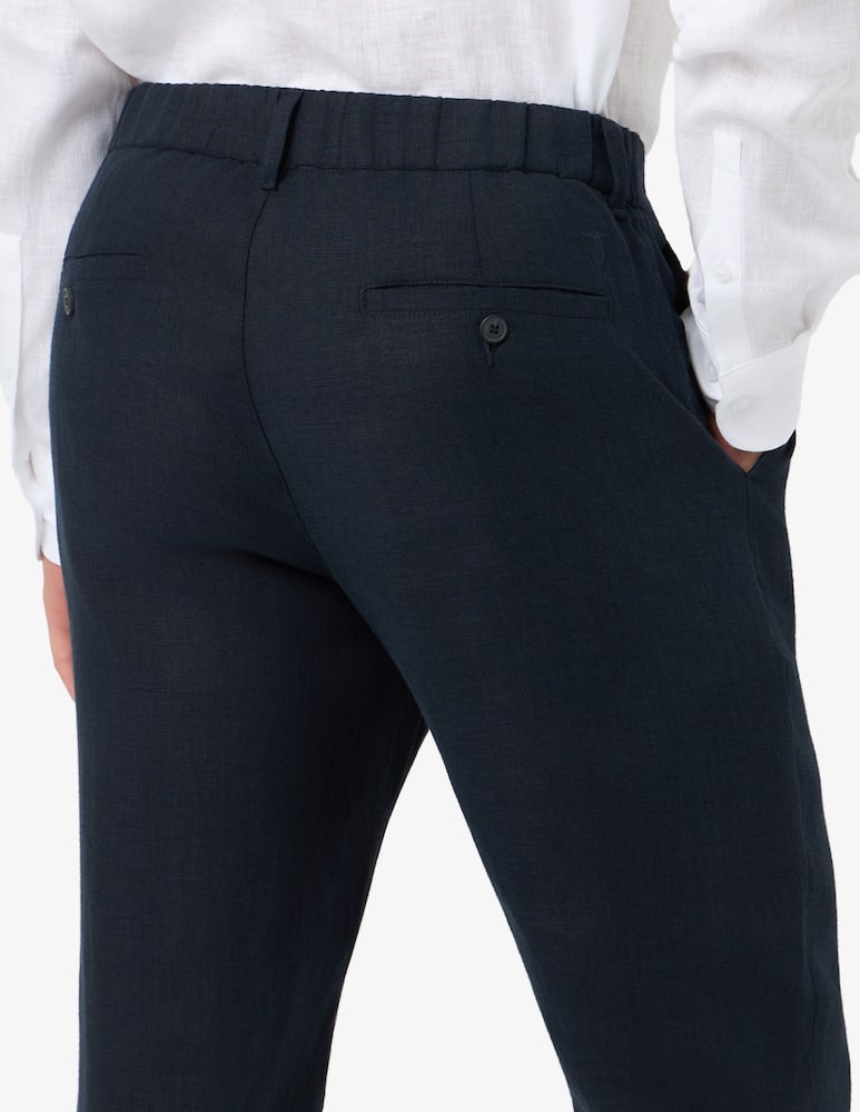 rinascente Trussardi Linen chino trousers