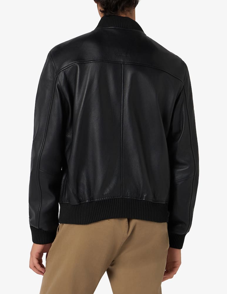 Trussardi Leather bomber jacket - picture 7 Trussardi Leather bomber jacket - picture 7
