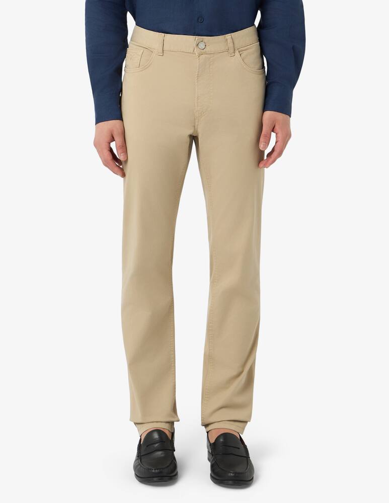 Trussardi Slim gabardine trousers - picture 1 Trussardi Slim gabardine trousers - picture 1