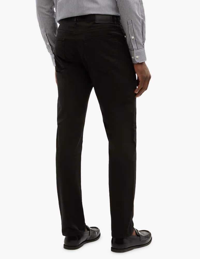 rinascente Trussardi Pantaloni 5 tasche slim fit in gabardina di cotone