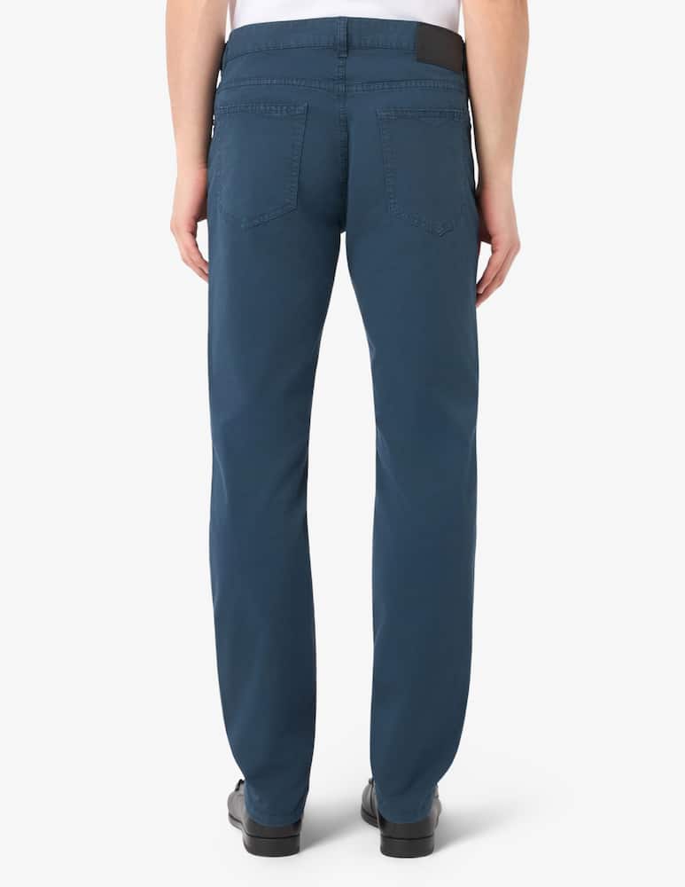 rinascente Trussardi Slim five pocket trousers