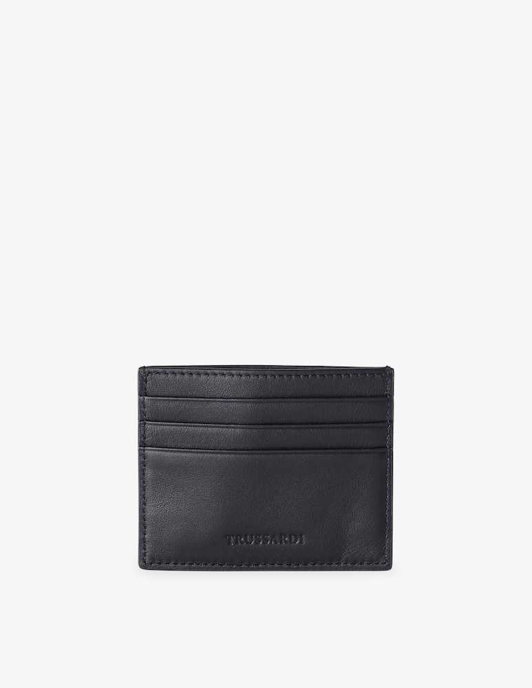 rinascente Trussardi Portacarte in pelle