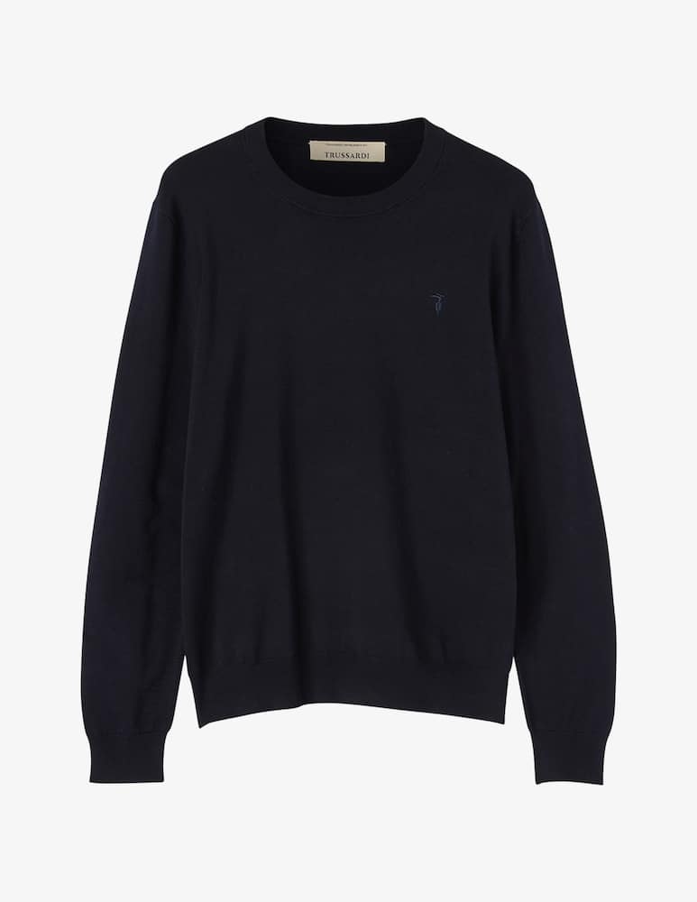 rinascente Trussardi Maglia girocollo in viscosa