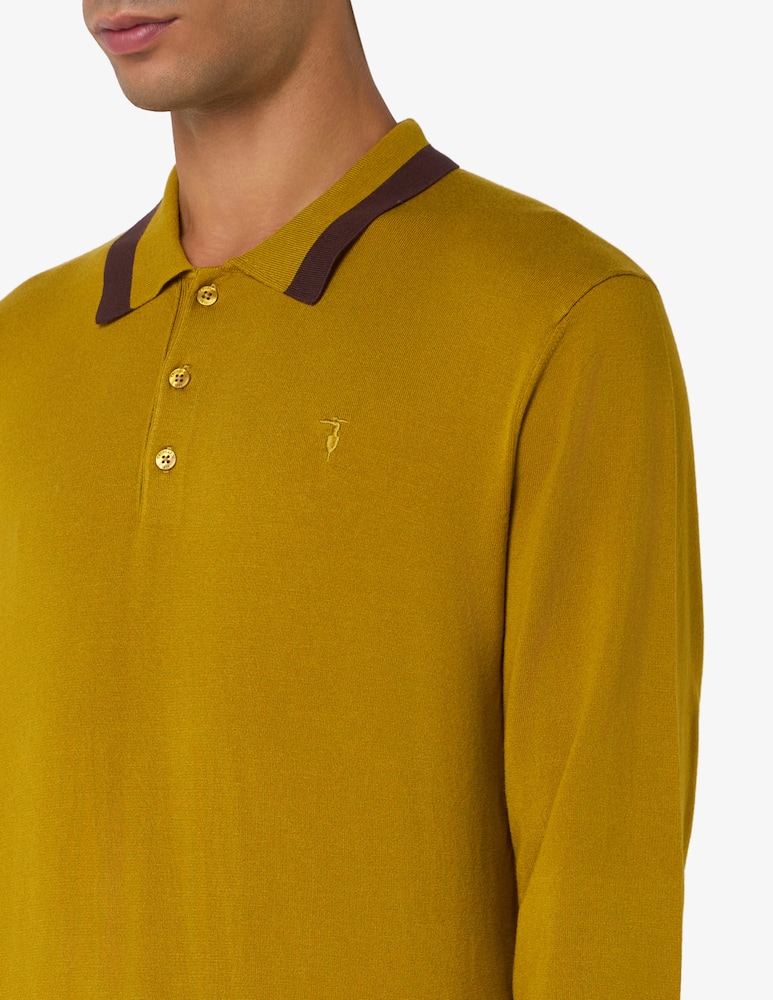 Trussardi Viscosa polo shirt - picture 4 Trussardi Viscosa polo shirt - picture 4