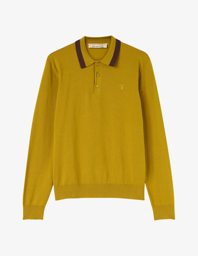 rinascente Trussardi Viscosa polo shirt