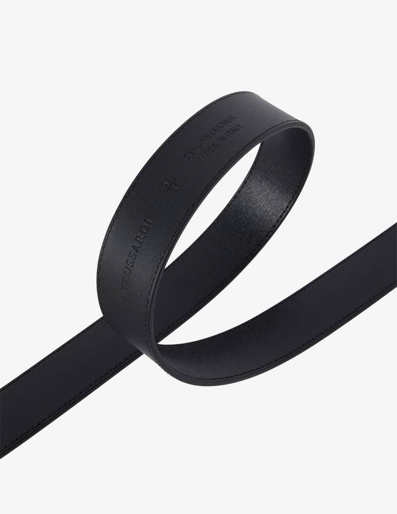 rinascente Trussardi double loop belt