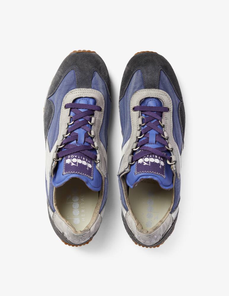 rinascente Diadora Sneakers equipe h dirty stone wash evo - Blu