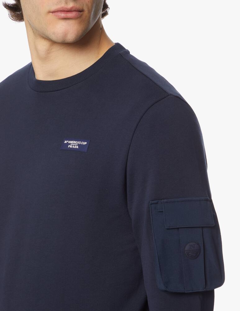 rinascente North Sails Felpa girocollo orewa ac36 x prada 