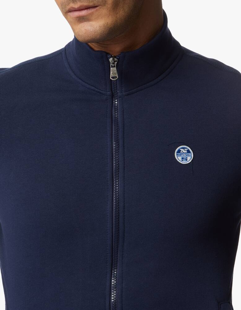rinascente North Sails Mini logo full zip sweatshirt