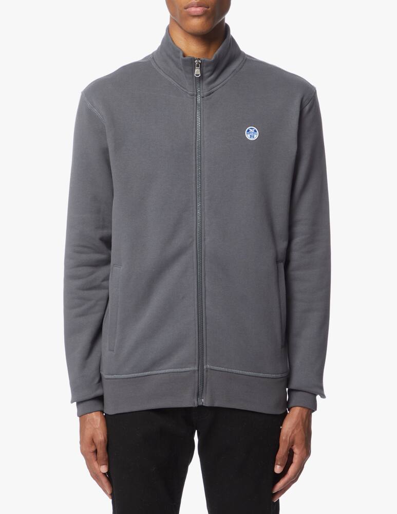 rinascente North Sails Mini logo full zip sweatshirt