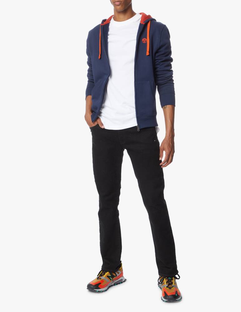 rinascente North Sails Felpa con cappuccio full zip mini logo