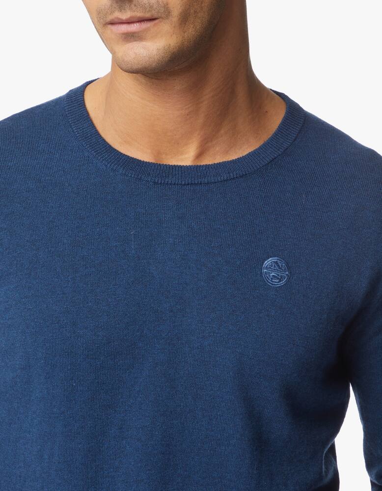 rinascente North Sails Maglione girocollo in cotone e lana con logo