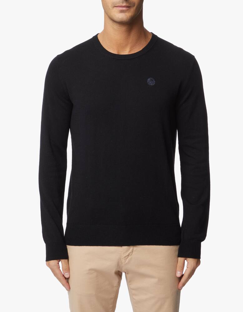 rinascente North Sails Maglione girocollo in cotone e lana con logo