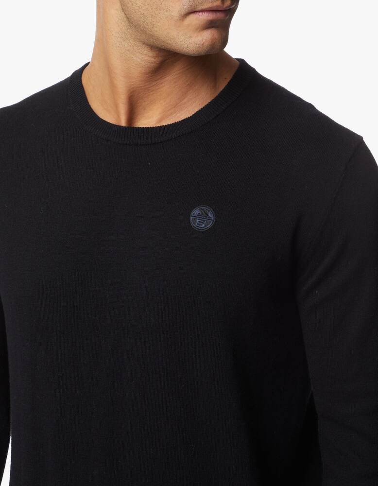 rinascente North Sails Maglione girocollo in cotone e lana con logo