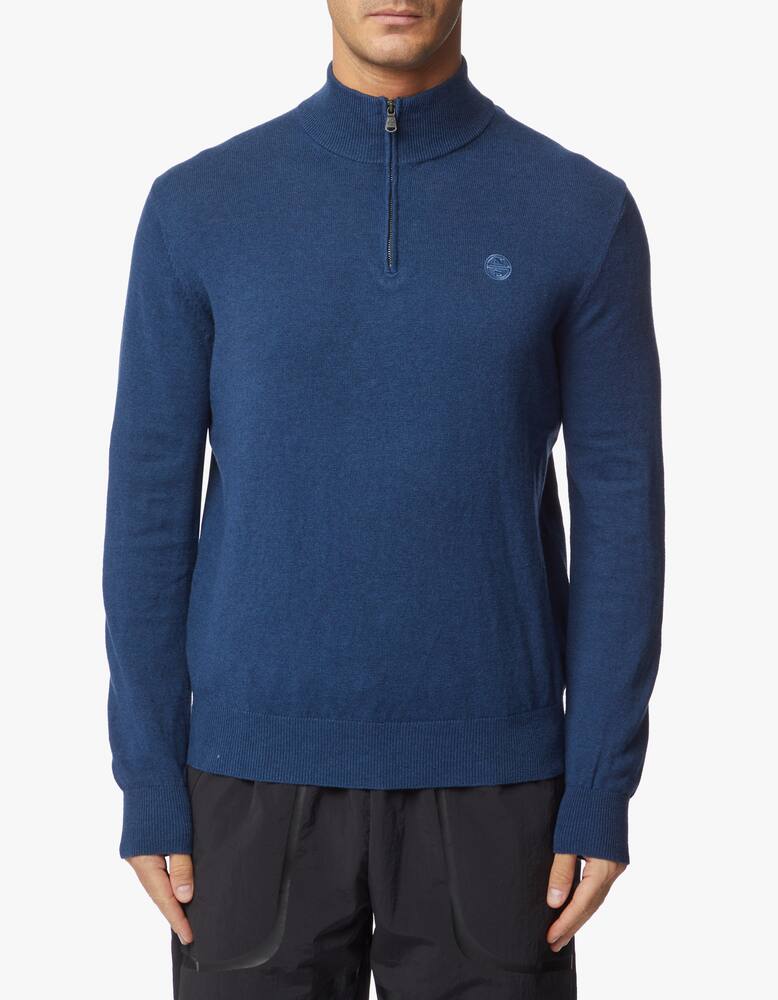 rinascente North Sails Cotton wool half zip sweater