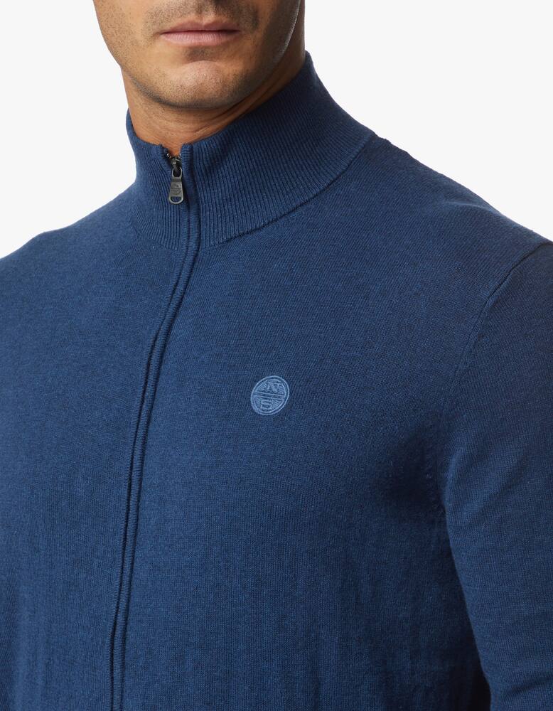 rinascente North Sails Maglione full zip in cotone e lana