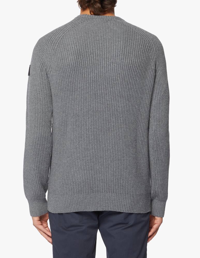 rinascente North Sails Maglione girocollo a coste in cotone e lana