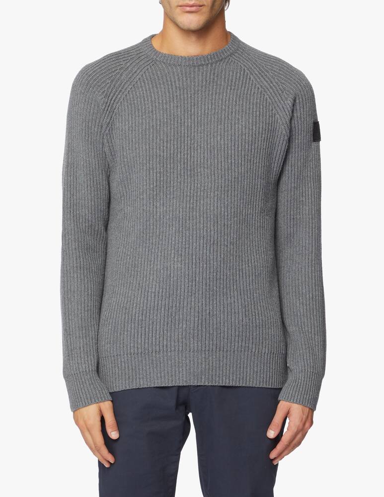 rinascente North Sails Maglione girocollo a coste in cotone e lana