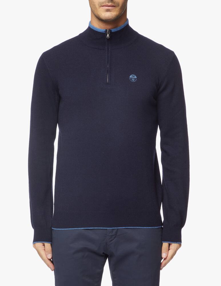 rinascente North Sails Maglione mezza zip in lana premium