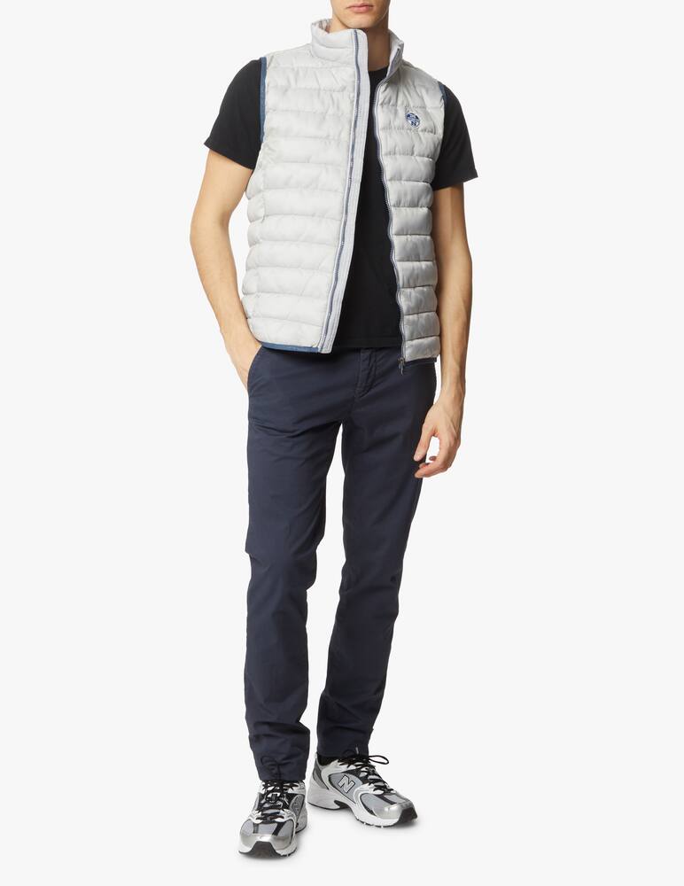 rinascente North Sails 100g vest - grey