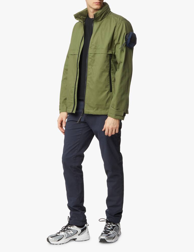 rinascente North Sails Giacca con cappuccio zip cotone impermeabile - verde