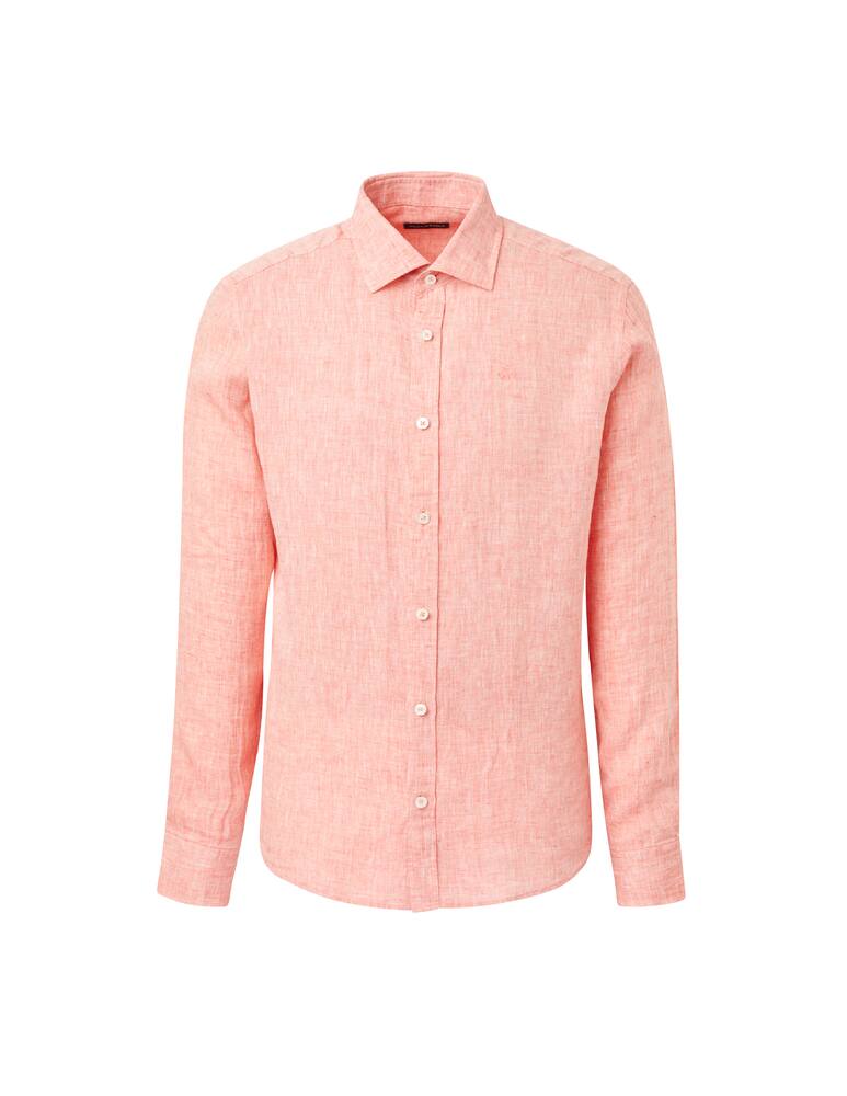 rinascente North Sails Camicia manica lunga lino loghino - rosso