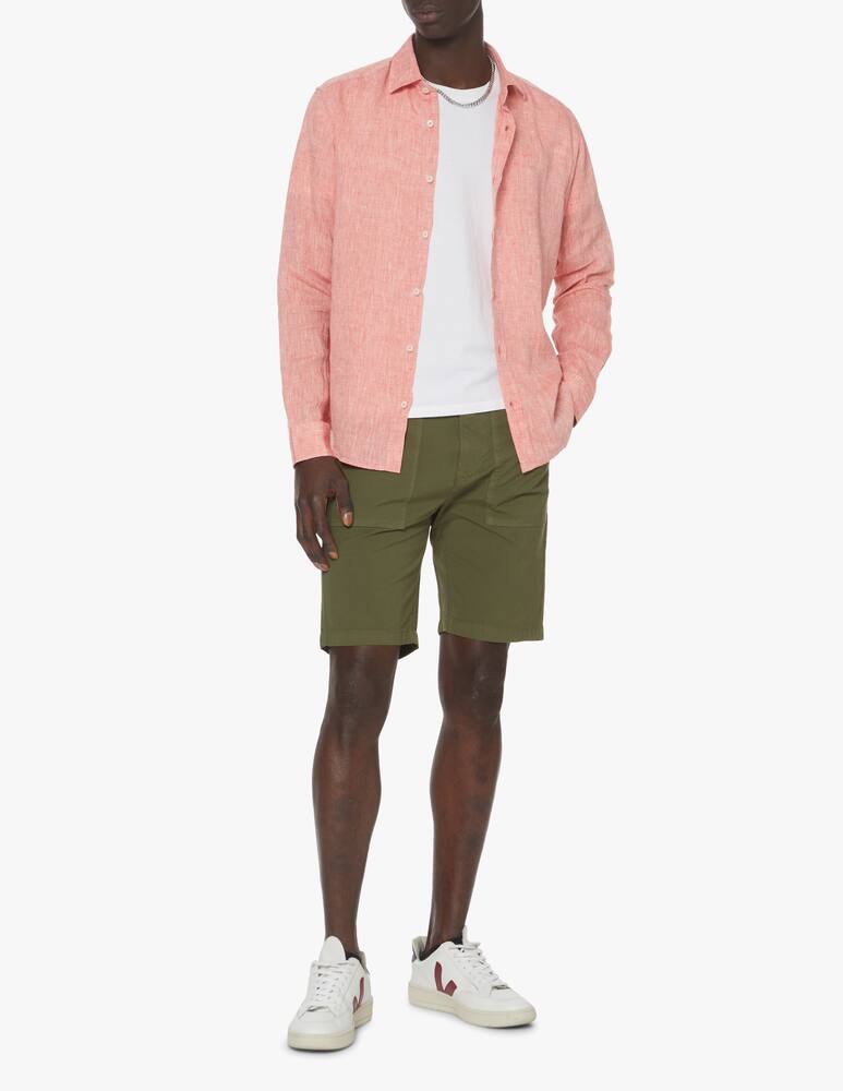 rinascente North Sails Camicia manica lunga lino loghino - rosso