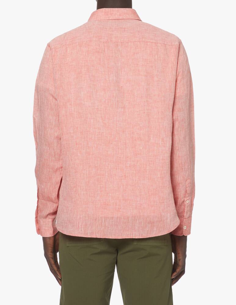 rinascente North Sails Camicia manica lunga lino loghino - rosso