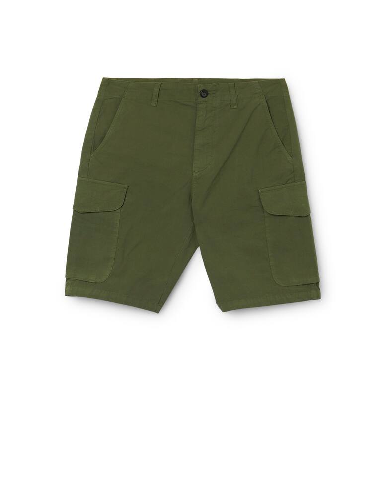 rinascente North Sails Cargo popeline shorts - green