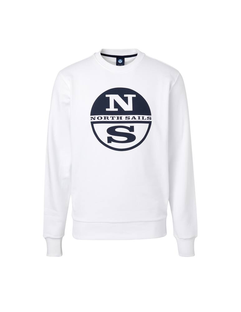 rinascente North Sails Macrologo crew neck sweatshirt - white