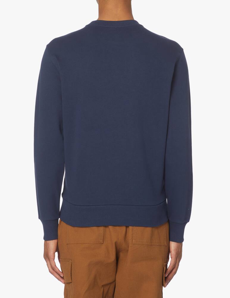 rinascente North Sails Felpa girocollo macrologo - blu