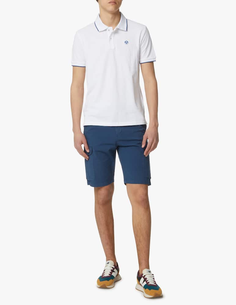 rinascente North Sails Basic short sleeve polo - white