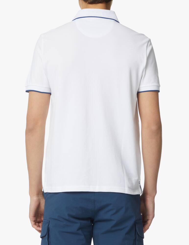 rinascente North Sails Basic short sleeve polo - white