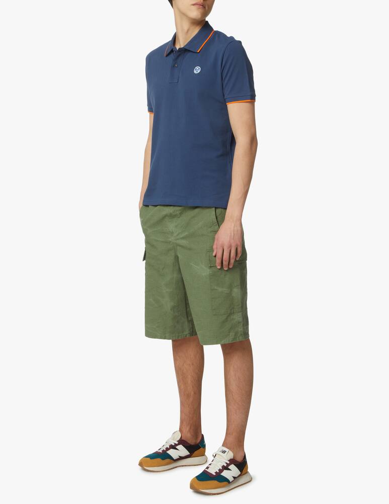 rinascente North Sails Basic short sleeve polo - blue
