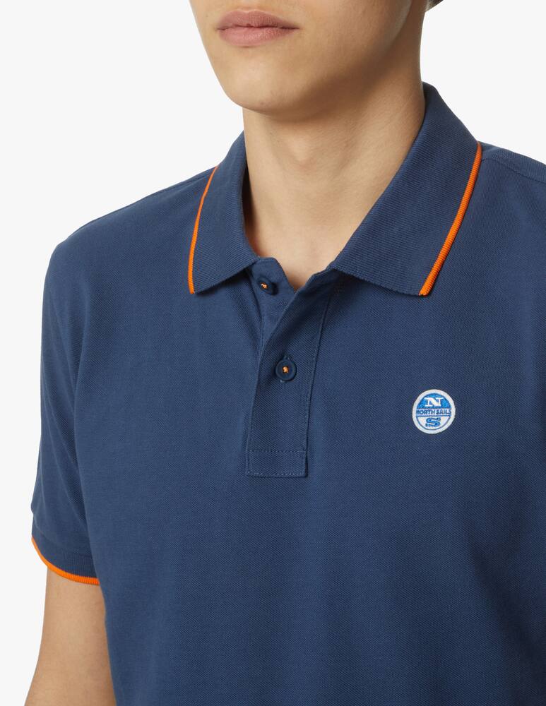North Sails Polo manica corta basic - blu - immagine 4 North Sails Polo manica corta basic - blu - immagine 4