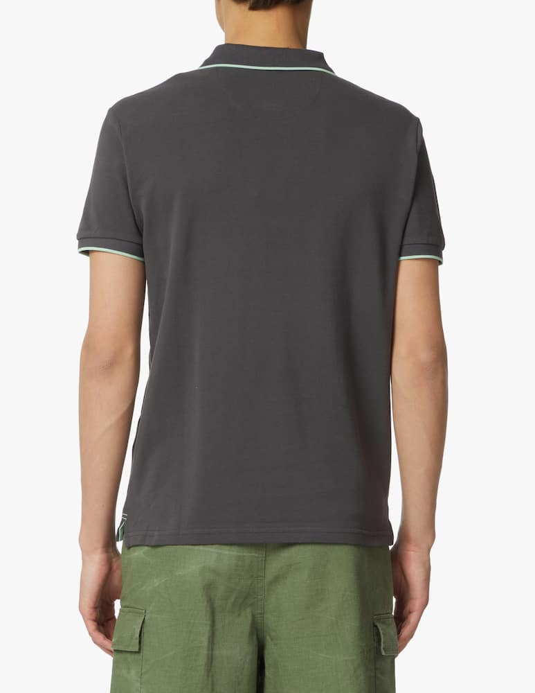 rinascente North Sails Basic short sleeve polo - grey