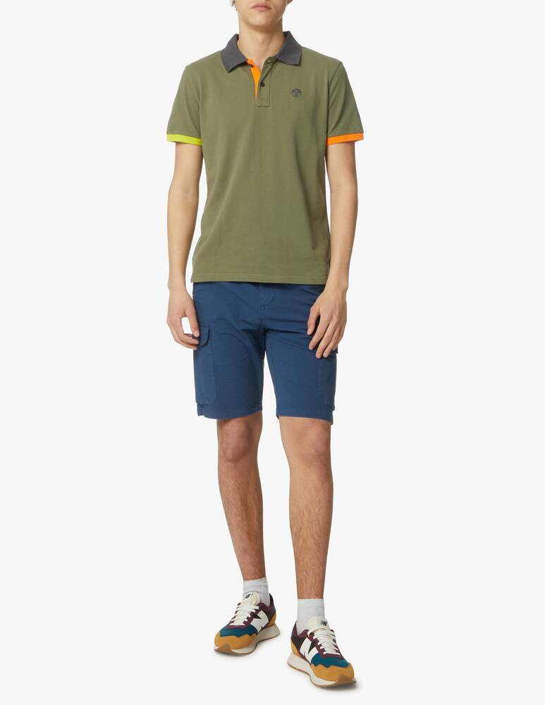 rinascente North Sails Polo manica corta collo contrasti - verde
