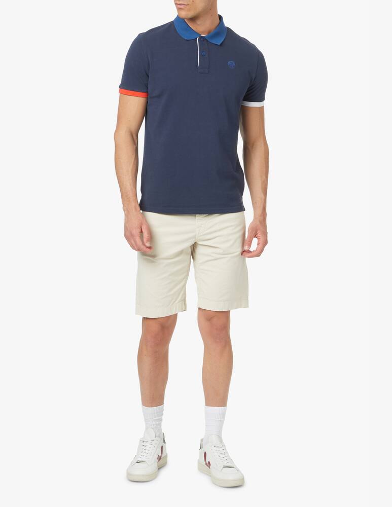 rinascente North Sails Polo manica corta collo contrasti - multicolor