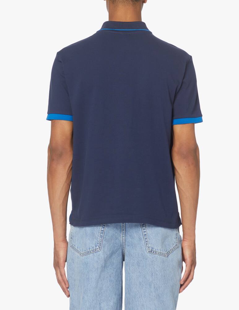 rinascente North Sails Polo manica corta piquet stretch bordino - blu