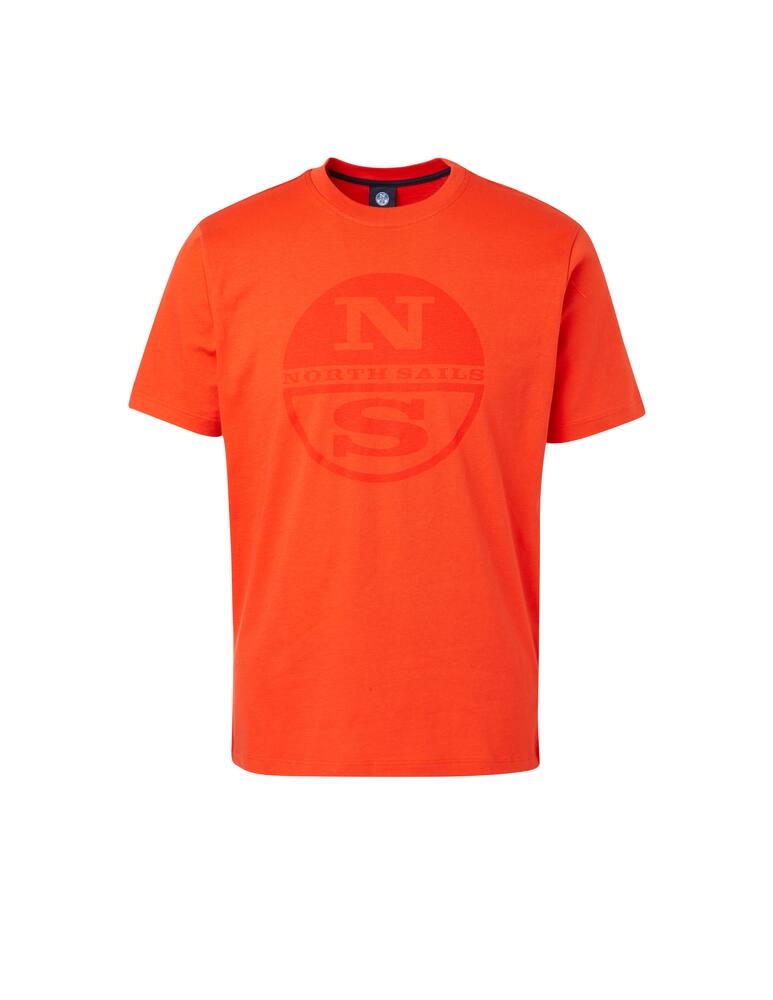rinascente North Sails Big logo short sleeve t-shirt - red