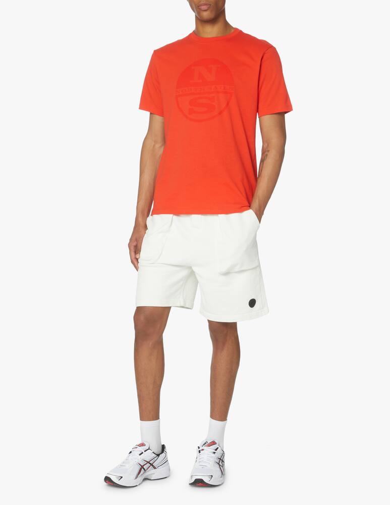 rinascente North Sails Big logo short sleeve t-shirt - red