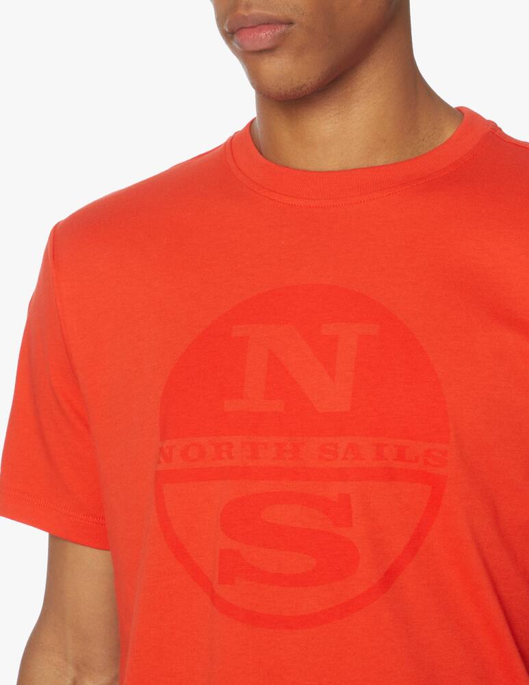 rinascente North Sails Big logo short sleeve t-shirt - red