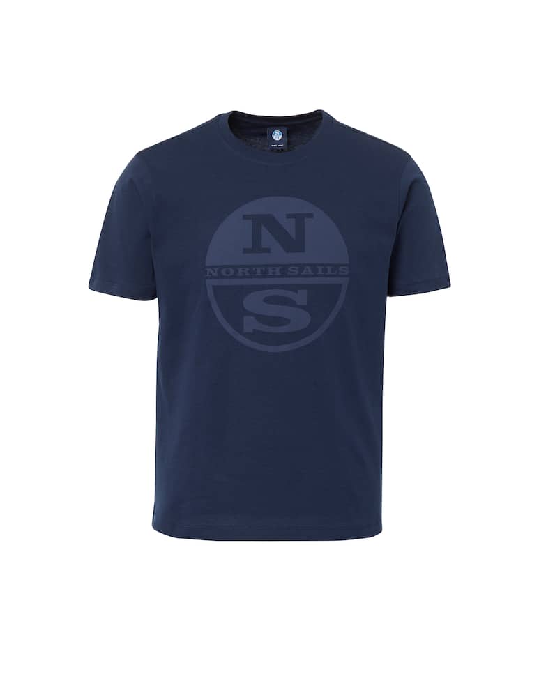 rinascente North Sails Maglietta manica corta logo grande - blu