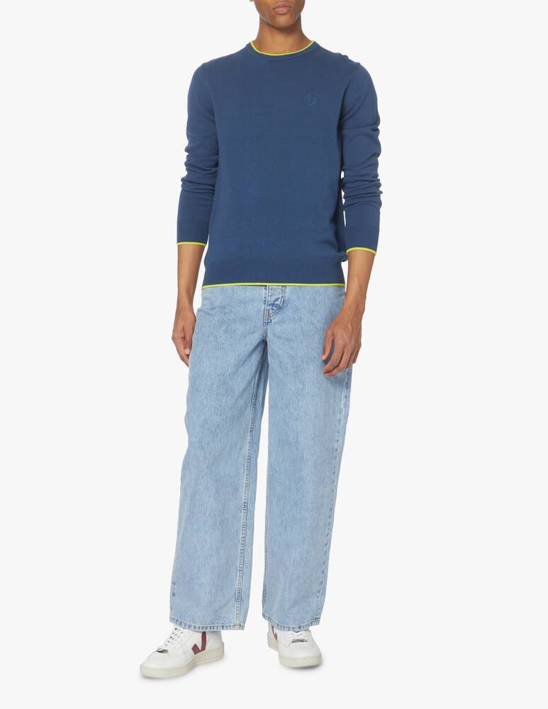 rinascente North Sails Maglia girocollo cotone loghino - blu