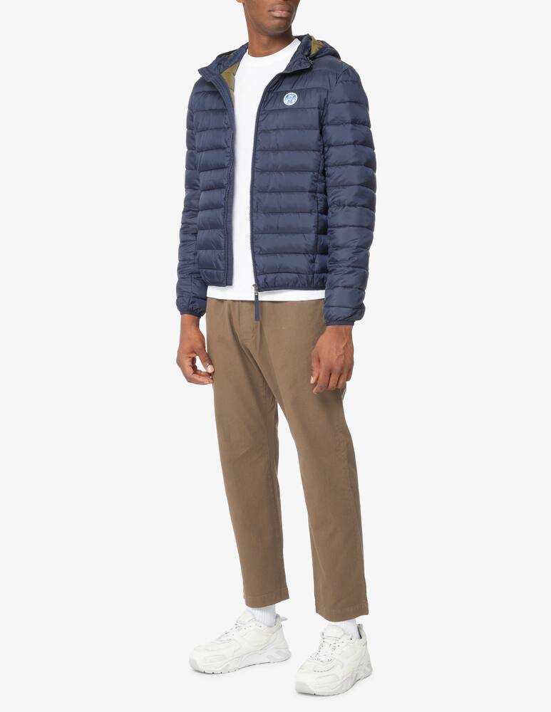 rinascente North Sails Removable hood puffer jacket 100 gr - Blue