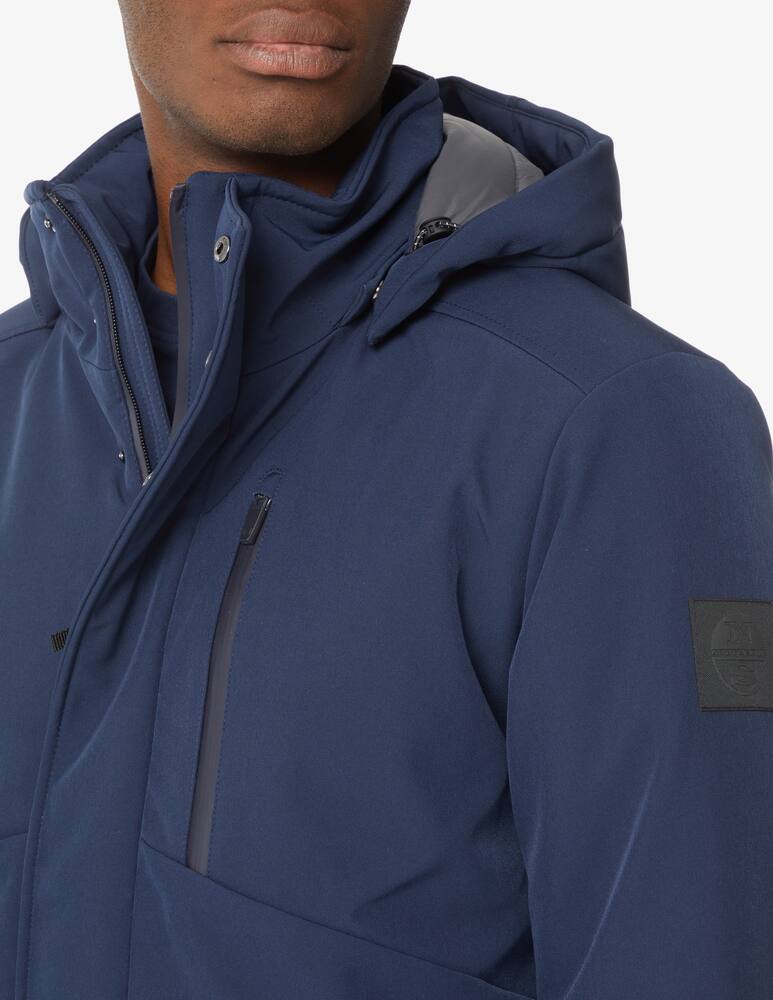 rinascente North Sails Varberg shell long jacket - Blue