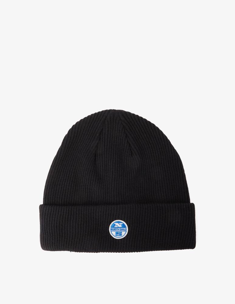 rinascente North Sails Badge beanie - Black