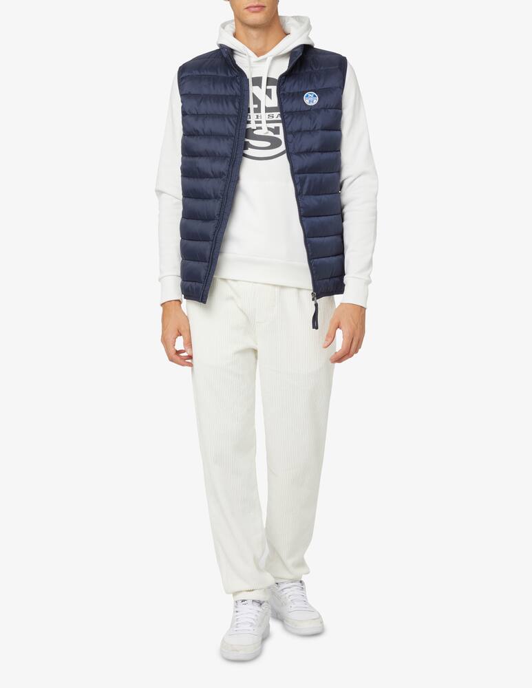 rinascente North Sails Felpa con cappuccio con logo - Bianco